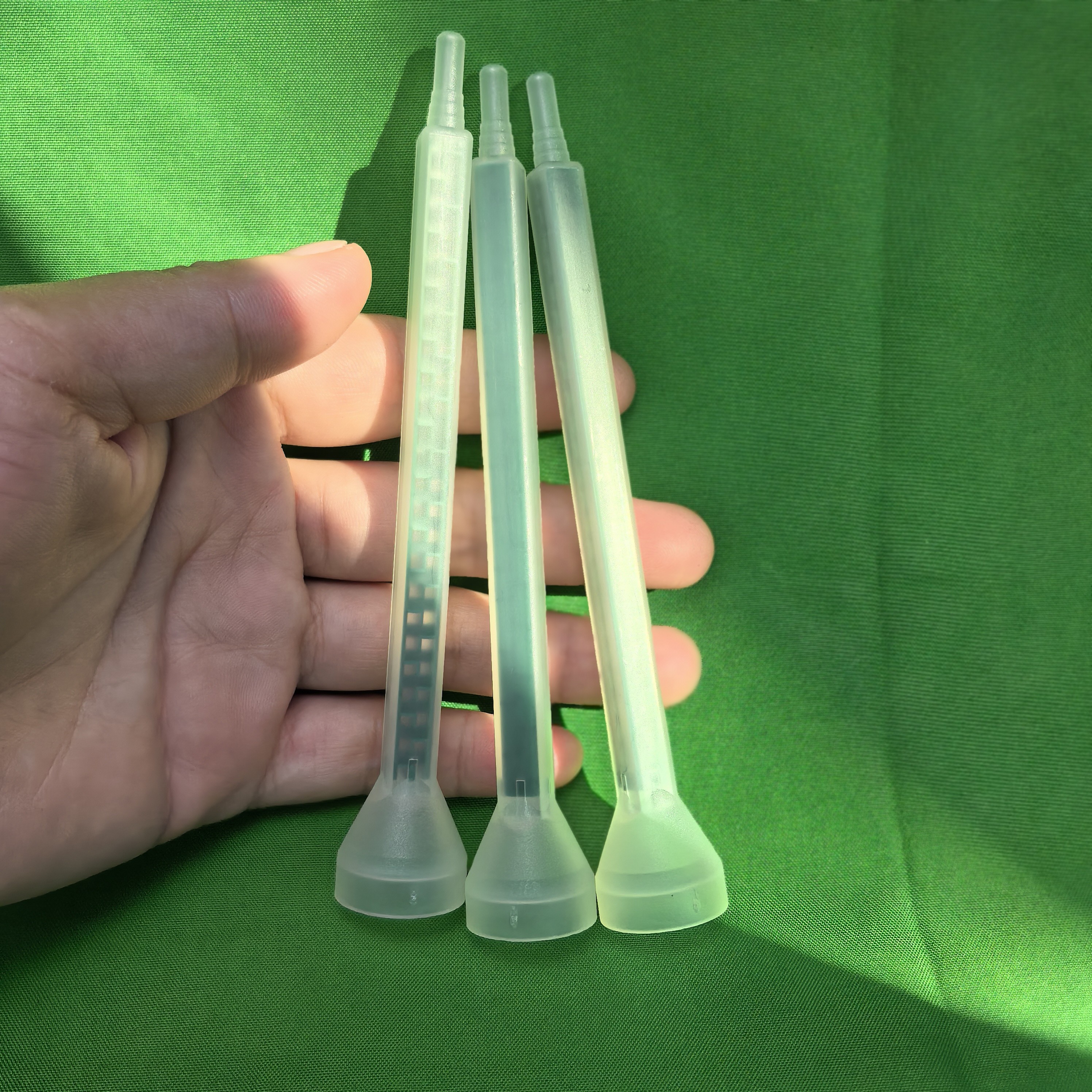 0624L圆口AB胶混合管出口可套针