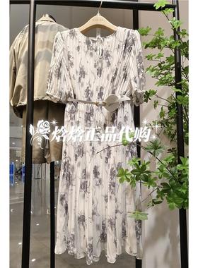 曼娅奴2024商场专柜国内夏装新品连衣裙MO22DB109-1298