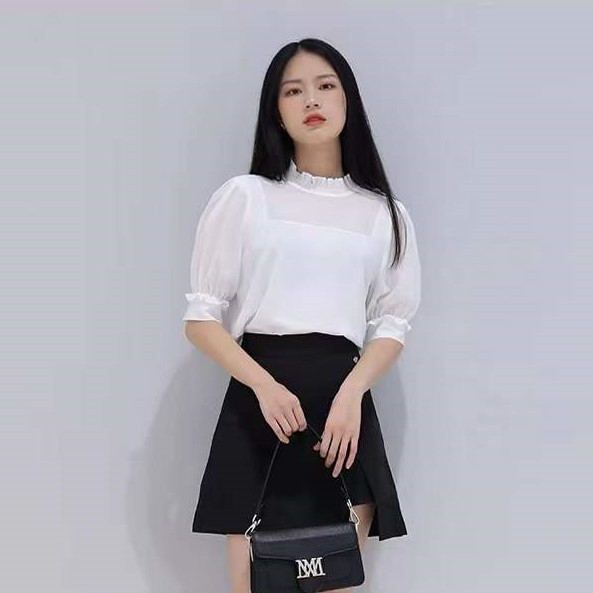 2021年夏季白衬衫商场同款