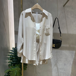 MP22MC007 曼娅奴商场专柜2025年夏装 子 裤 898 衬衣