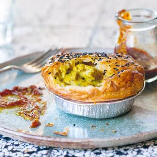 咖喱鸡肉派CurryChickenPie猫耳本澳式冷冻西点糕点下午茶200克