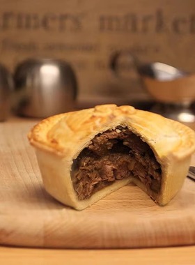 澳式土豆牛肉派PotatoBeefPie猫耳本手工西点酥皮澳洲牛肉派200g