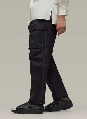 Y-3 Y3 海外直邮 男士时尚潮牌阔腿宽松直筒长裤休闲裤IW7476