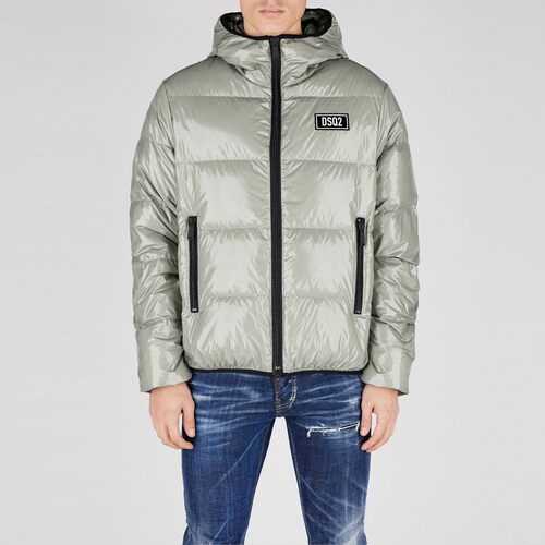 Dsquared2 D2次方 男士加厚保暖连帽外套羽绒服 S74AM1322 S54056