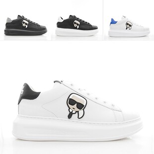 正品 Karl Lagerfeld 卡尔拉格斐 男士老佛爷休闲低帮鞋 KL52530