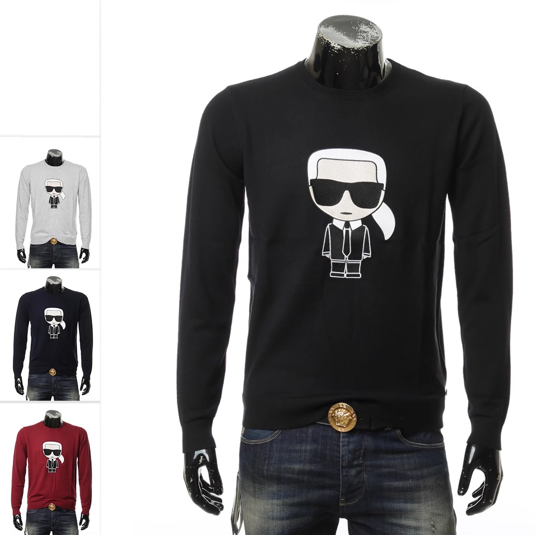 KarlLagerfeld男士老佛爷毛衣