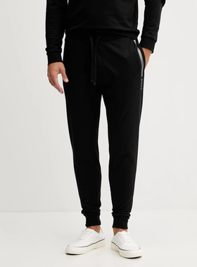 Hugo Boss 黑标 男士潮牌时尚束脚长裤休闲裤 50545565 10269562