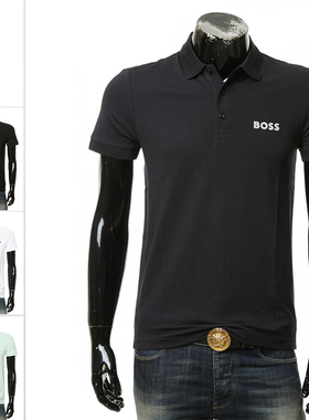 Hugo Boss 绿标 男士时尚休闲简约短袖POLO衫 50512789 10226584