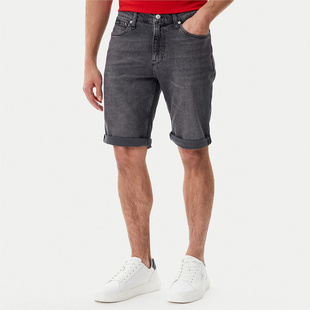 Calvin Klein Jeans CK 男士做旧水洗修身短裤牛仔裤 J30J327515