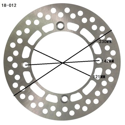 LOPOR/ DR200 小眼200 DF200 DJEBEL 230MM 后刹车制动碟刹盘