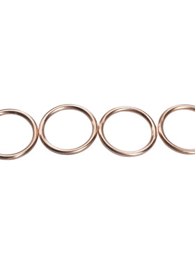 适用川崎 ZR400 Zephyr 89-95 ZX400 Z400FII 91 94 排气管垫片