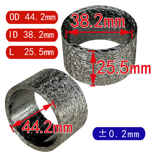 CX500 CX650 GL500Silverwing VFR750F VT500E排气管消声器密封垫