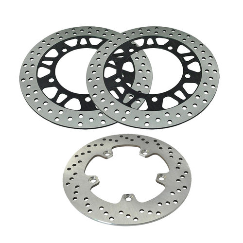 3PCS AN650 Skywave650 Burgman650 2004-2011摩托车前后刹车盘