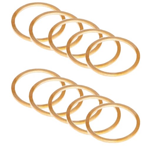 适用于川崎 ZX-9R ZX9R Ninja900 1994-1997年 排气管头段垫圈片