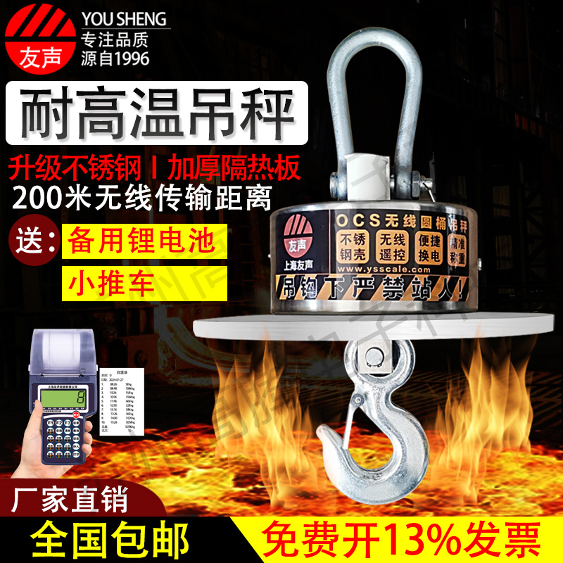 友声10吨耐热隔热抗高温工业吊磅