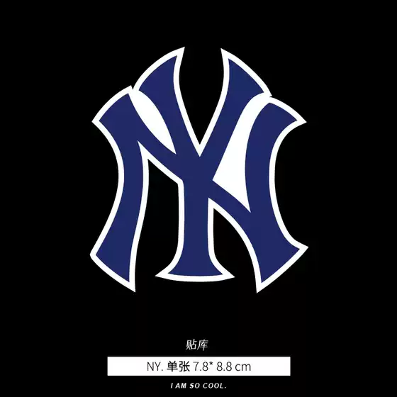 Ny New York Yankee Team Sticker Laptop Luggage Sticker Guitar Skateboard Suitcase Sticker 625