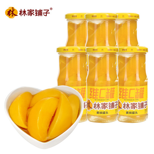 林家铺子维c黄桃黄桃罐头