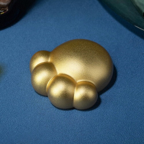 铜师傅真金鎏镀金猫抓财开瓶器