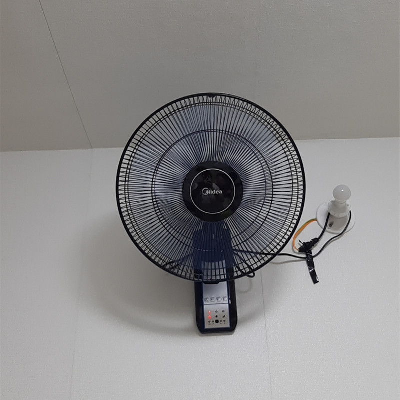 美的壁扇遥控壁挂式家用工业电风扇挂扇摇头餐厅挂墙壁学校宿舍摇