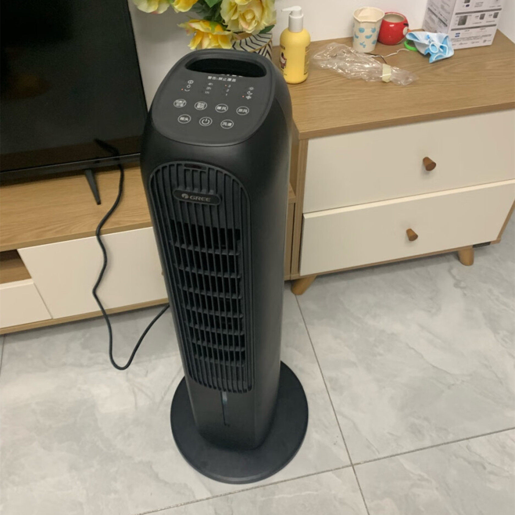 格力电风扇冷暖两用冷风扇家用冷风机卧室客厅办公室空调扇双温风