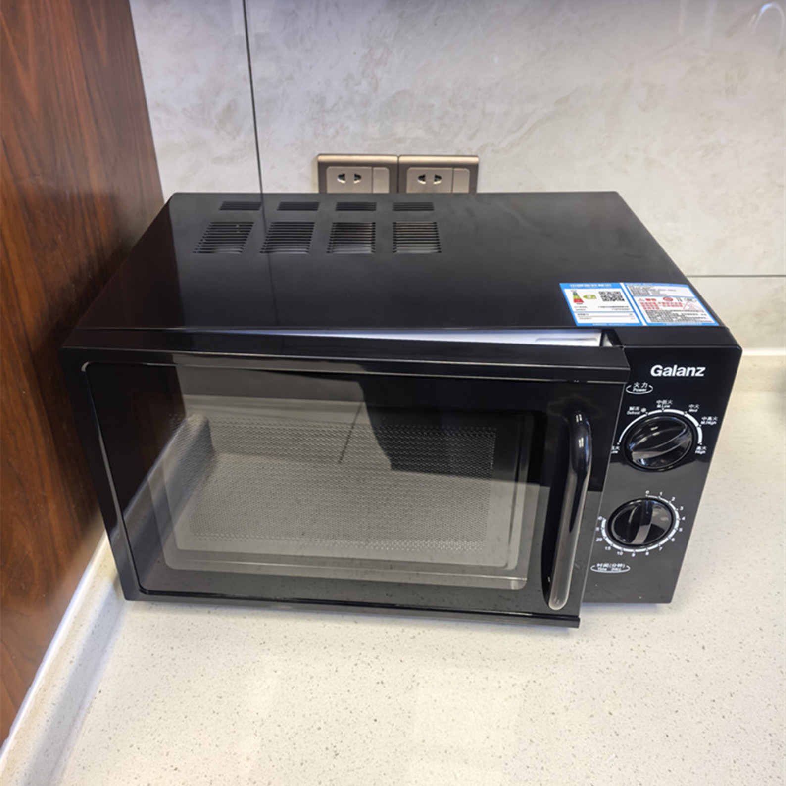 Galanz/格兰仕 T70TPDXB1微波炉20L家用小型迷你旋钮多功能平板式图片