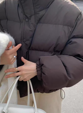 繁花新经典设计感舒适百搭休闲显瘦保暖羽绒服外套25250