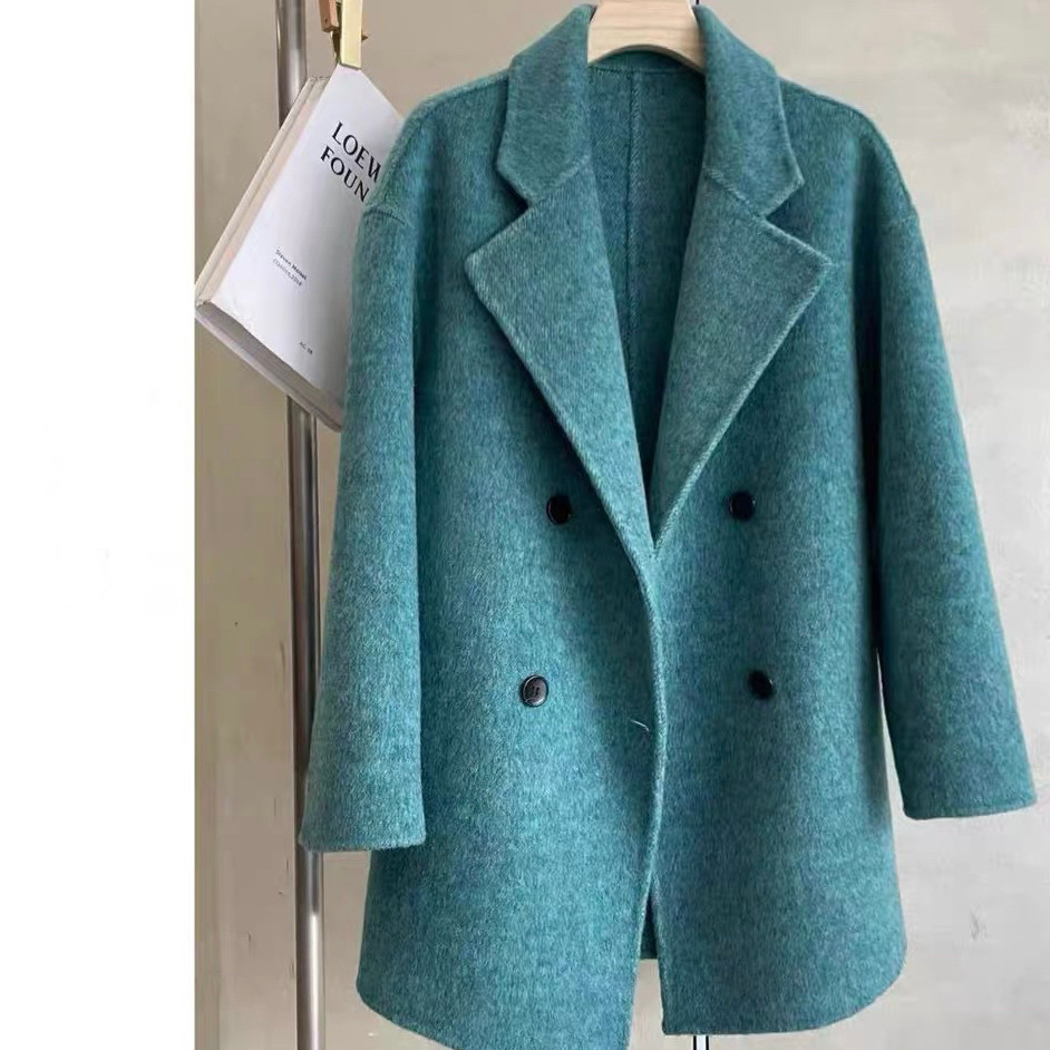 繁花店龄小个子时尚高级感西装领羊毛外套（含100澳毛）250901798,女装/女士精品,羽绒服,淘宝优惠券,粉丝福利购,淘宝优惠卷