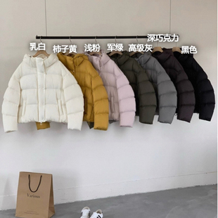 繁花冬上新简约韩系短款 916 保暖羽绒服外套YS1