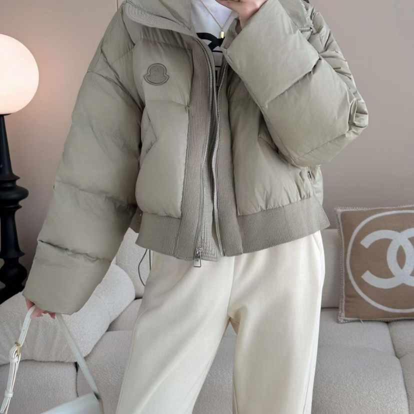 繁花冬上新设计感宽松百搭时尚保暖羽绒服外套2311