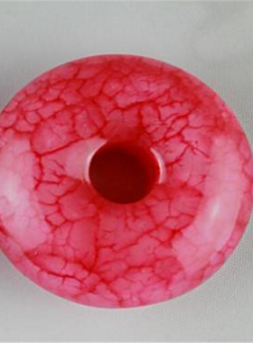 复古平安扣手把件项链玉佩