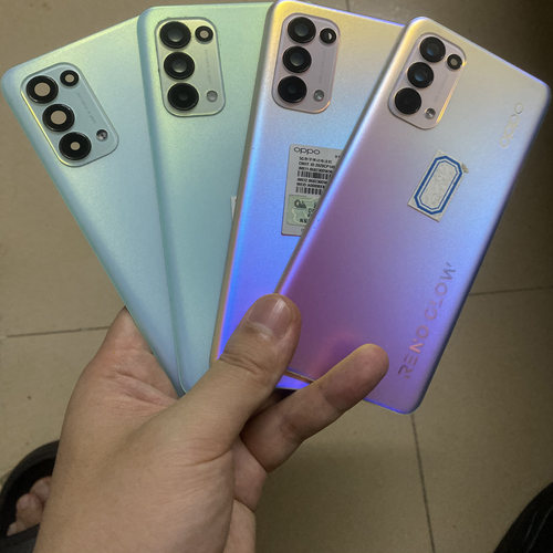 适用opporeno5原装玻璃后盖reno5k原厂后外壳手机电池盖原拆机盖