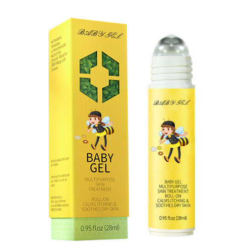 小蜜蜂清凉舒缓止痒凝露走珠舒缓蚊虫叮咬滚珠冰露便携驱赶蚊液