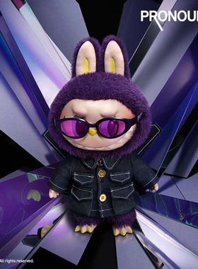 POPMART泡泡玛特拉布布大米兰WINGS OF FANTASY搪胶毛绒公仔