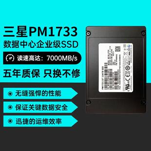 3.84T 1.92T 7.68T 15.36T U.2接口 三.星 企业级固态硬盘 PM1733