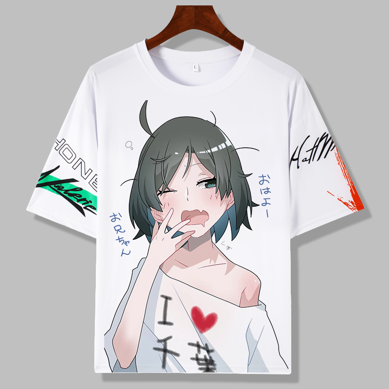 青春恋爱物语动漫夏季短袖T恤