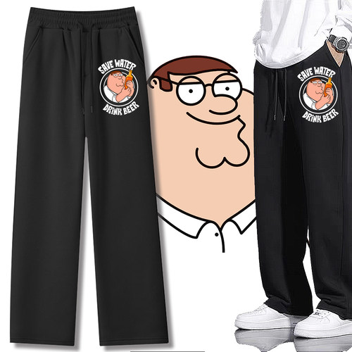 FamilyGuyPeter皮特长卫裤子秋冬