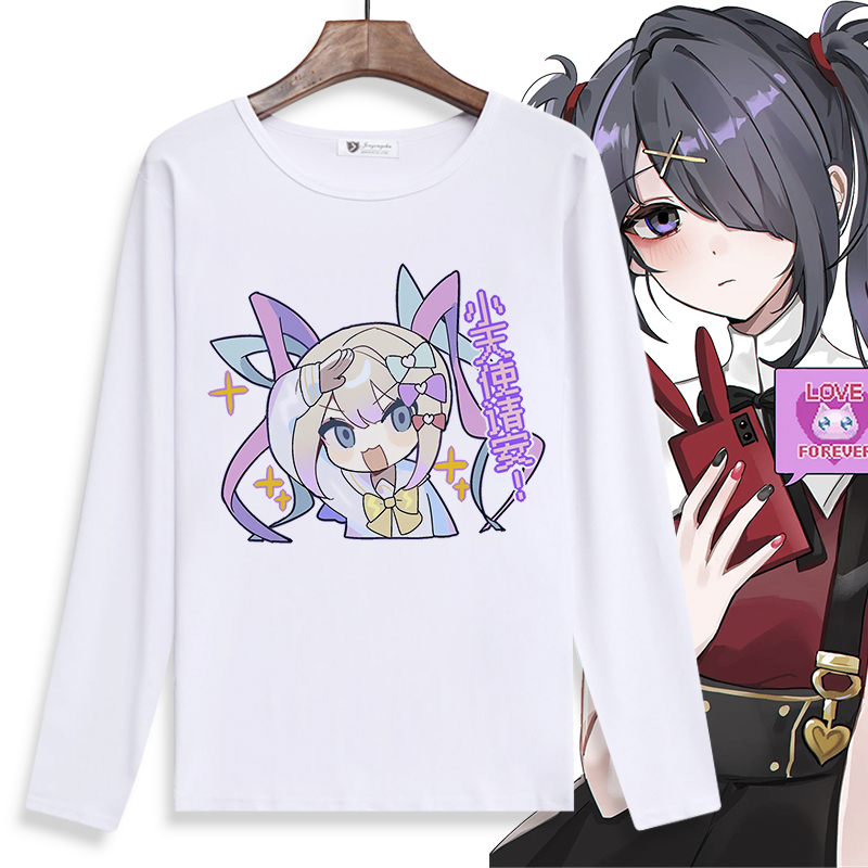 长袖t恤二次元cos青少年宽松舒适
