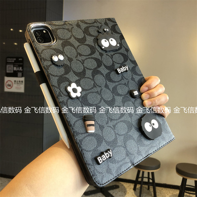 可爱卡通书本式适用苹果iPad11代保护套第10代10.9寸2025新款Air7/65防摔Pro11硅胶10.2寸9.7软壳12.9皮套A16
