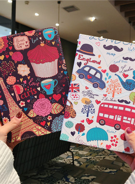 新款air2平板ipad 9.7寸保护套apad5可爱迷你4mini3卡通6外壳iapd