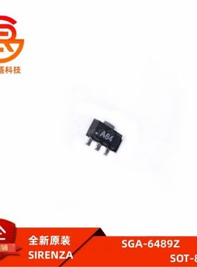 全新原装 SGA-6489Z 丝印A64 封装SOT-89射频放大器