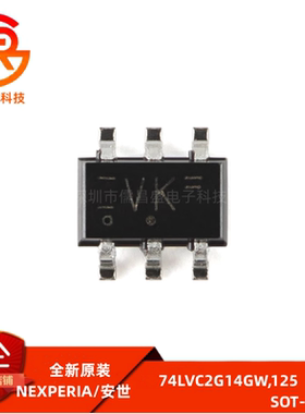 原装正品 74LVC2G14GW,125 SOT-363 双通道反相施密特触发器