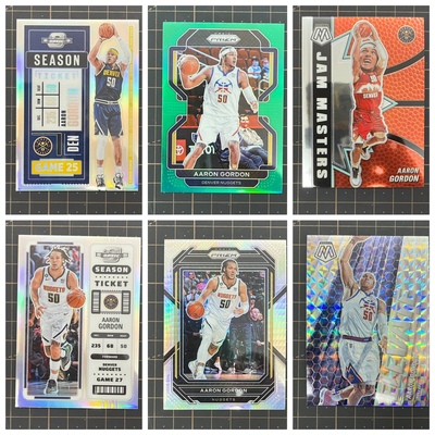 掘金阿隆戈登扣篮王NBA正版篮球球星卡帕尼尼panini折射收藏包邮