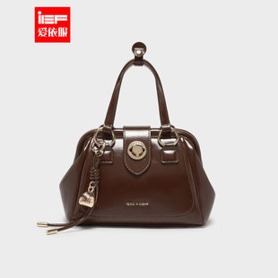 IEF/爱依服2026春季新款韩系时尚小众设计感百搭手提小号夹子包