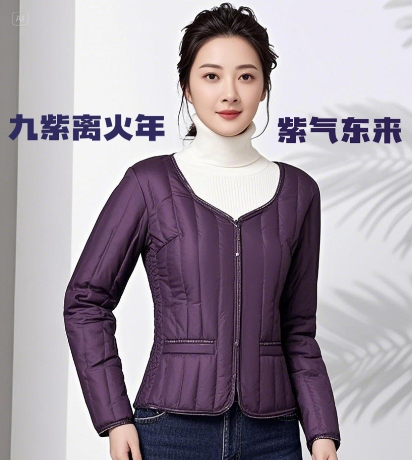 添睿品牌2025新款v領拉鏈羽絨服內膽打底簡約時尚減齡抗寒保暖