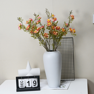 野菊花轻奢高端仿真花束假花高级感花艺装饰品花束摆件桌面带花瓶