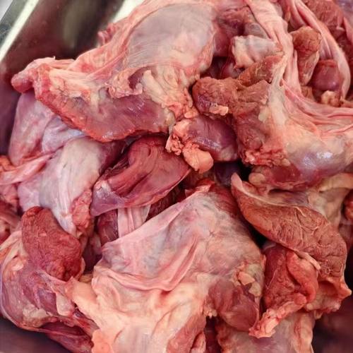 新鲜护心肉芯冷冻连肝肉头隔肉