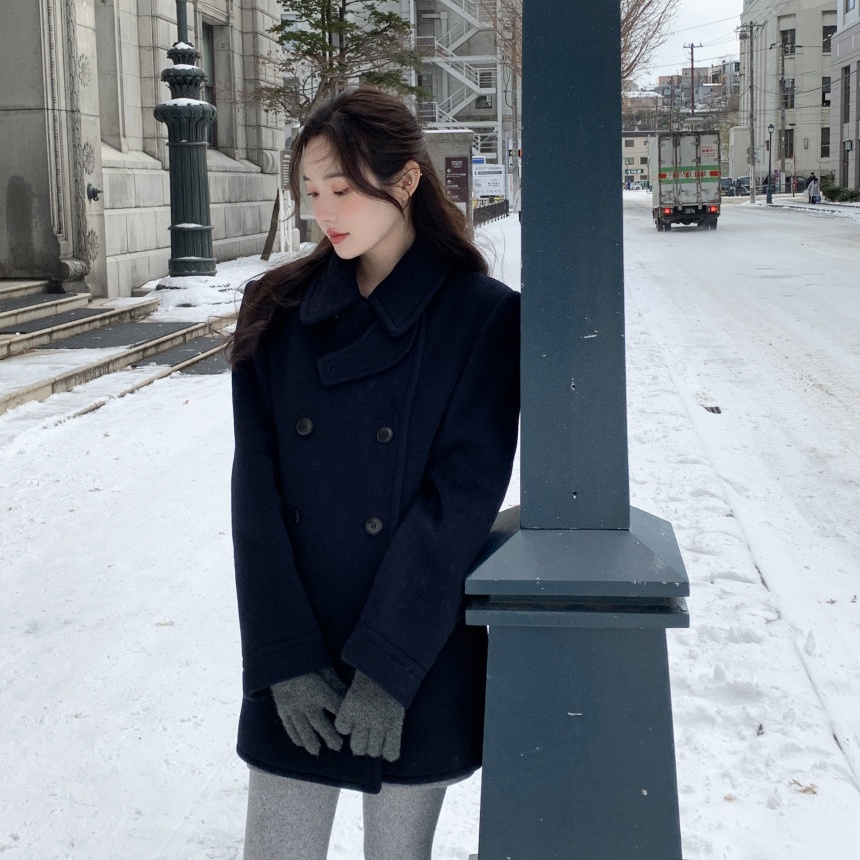 有货韩国chic复古气质冬