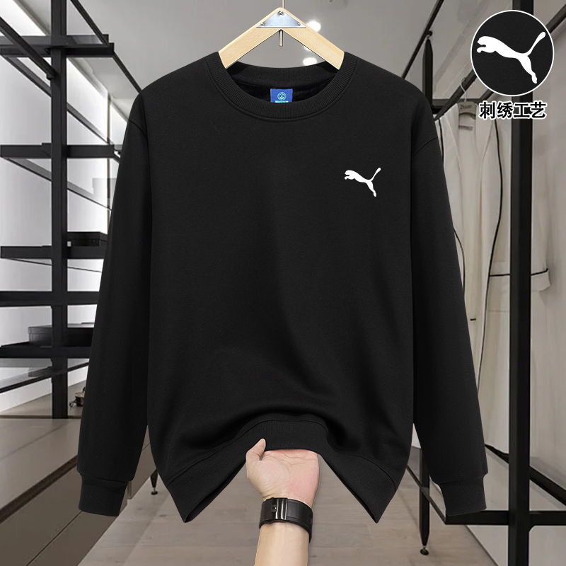 新款秋冬刺绣重磅卫衣2025加绒潮牌美式百搭宽松长袖上衣男女情侣