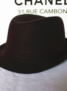 大号63厘米羊毛礼帽 爵士帽 大尺寸头围帽子特大尺寸男女帽子直销