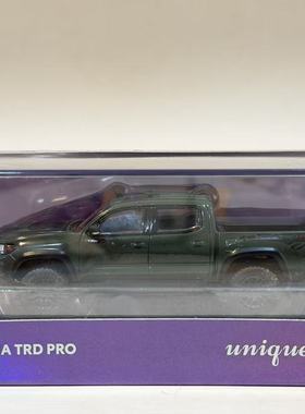 Unique model UM 1:64 TACOMA TRD PRO 丰田塔科马 绿色 包邮